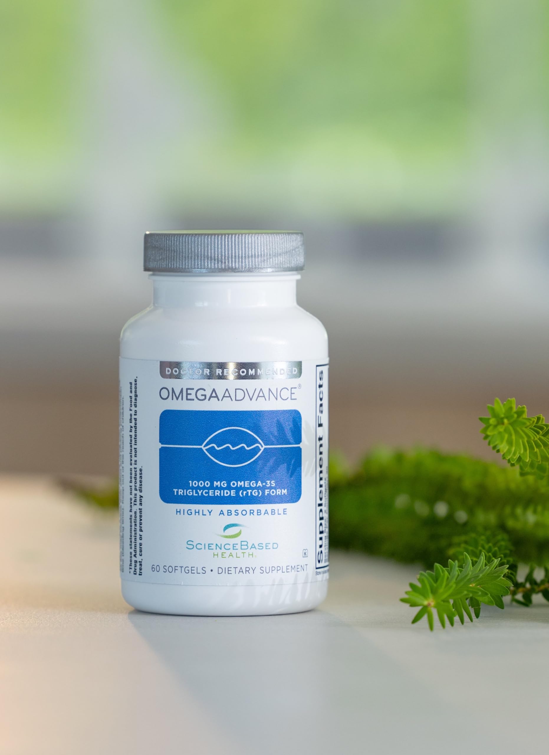ScienceBased Health OmegaAdvance produced in USA in NSF-certified facilities.