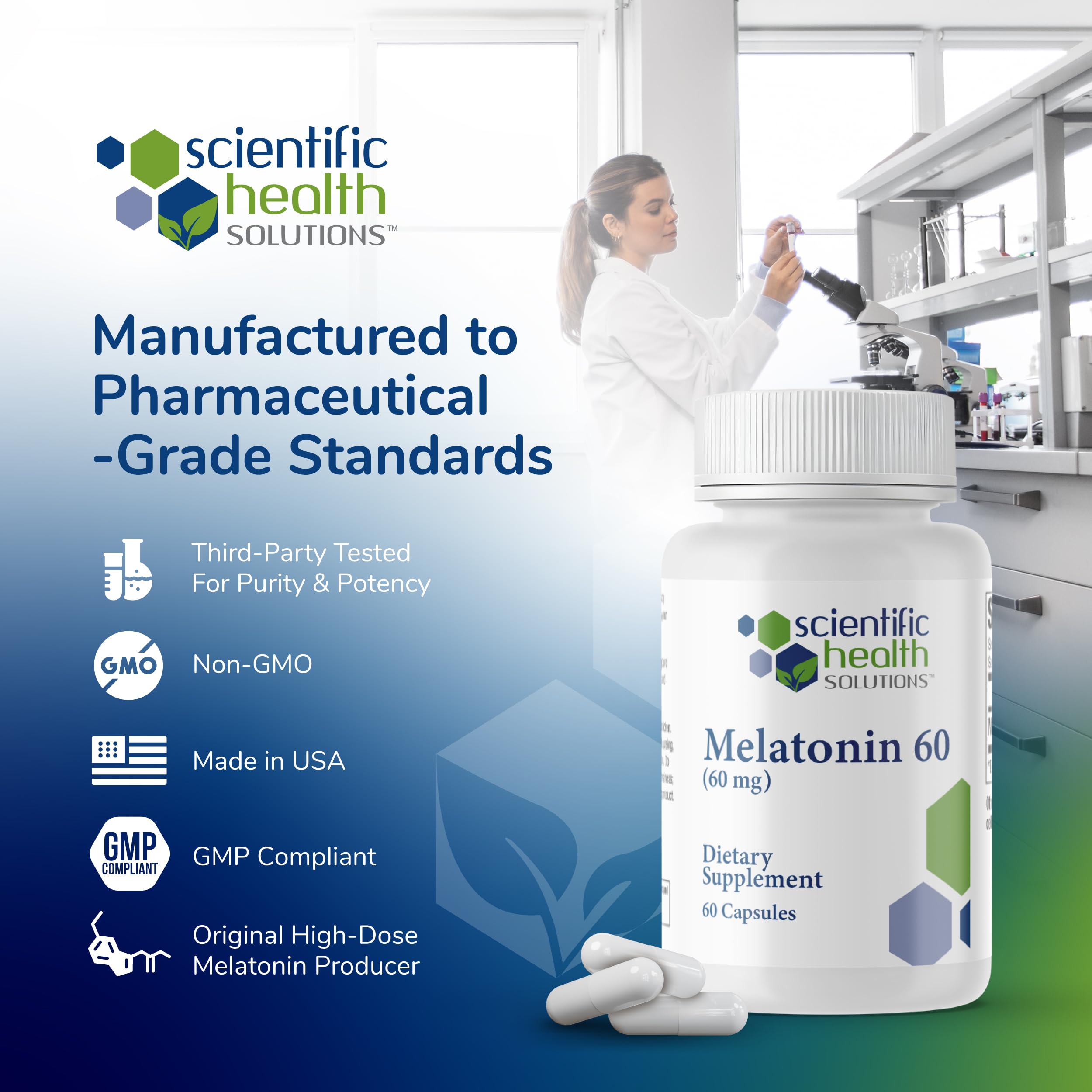 Scientific Health Solutions 2-pack packaging for ongoing evening routines