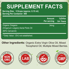 SCOLA oregano oil being added to water for easy ingestion