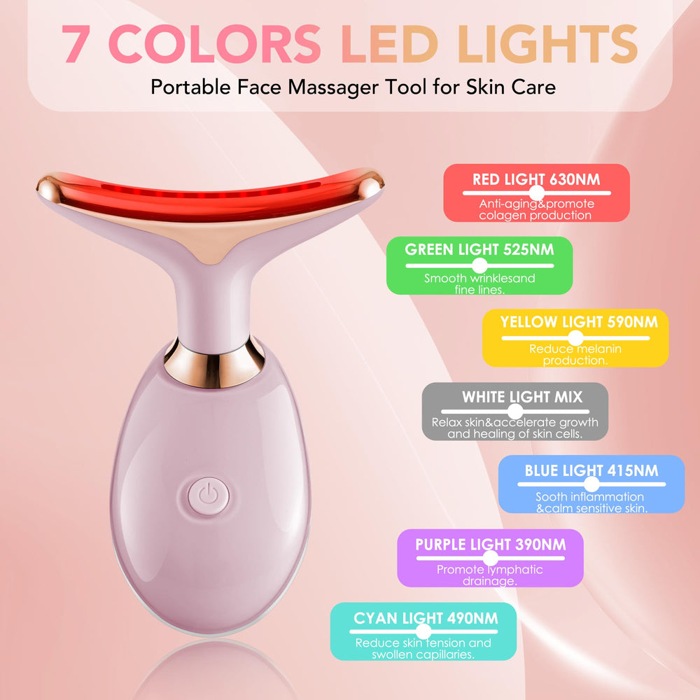 Scopck arc massage head glides smoothly across the face for comfort.