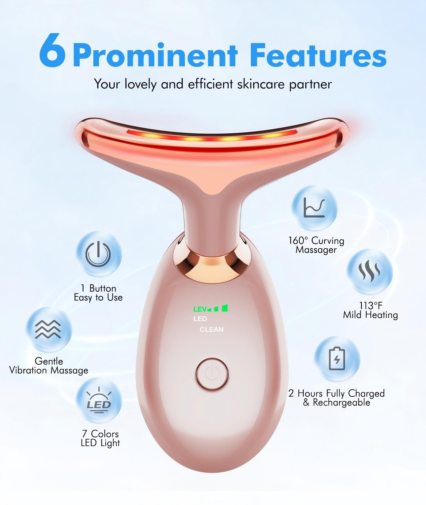 SDKWDH thermal vibration feature highlighting soothing skincare sessions