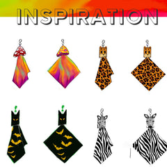 Seabbo zebra-pattern cloth wipes fingerprints from glasses and screens