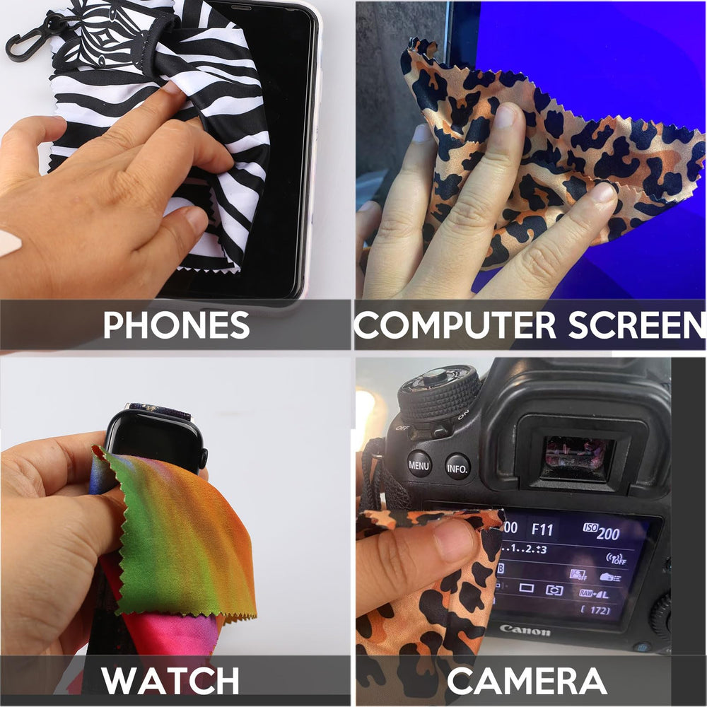 Seabbo versatile cleaning cloth for glasses, phones, and cameras