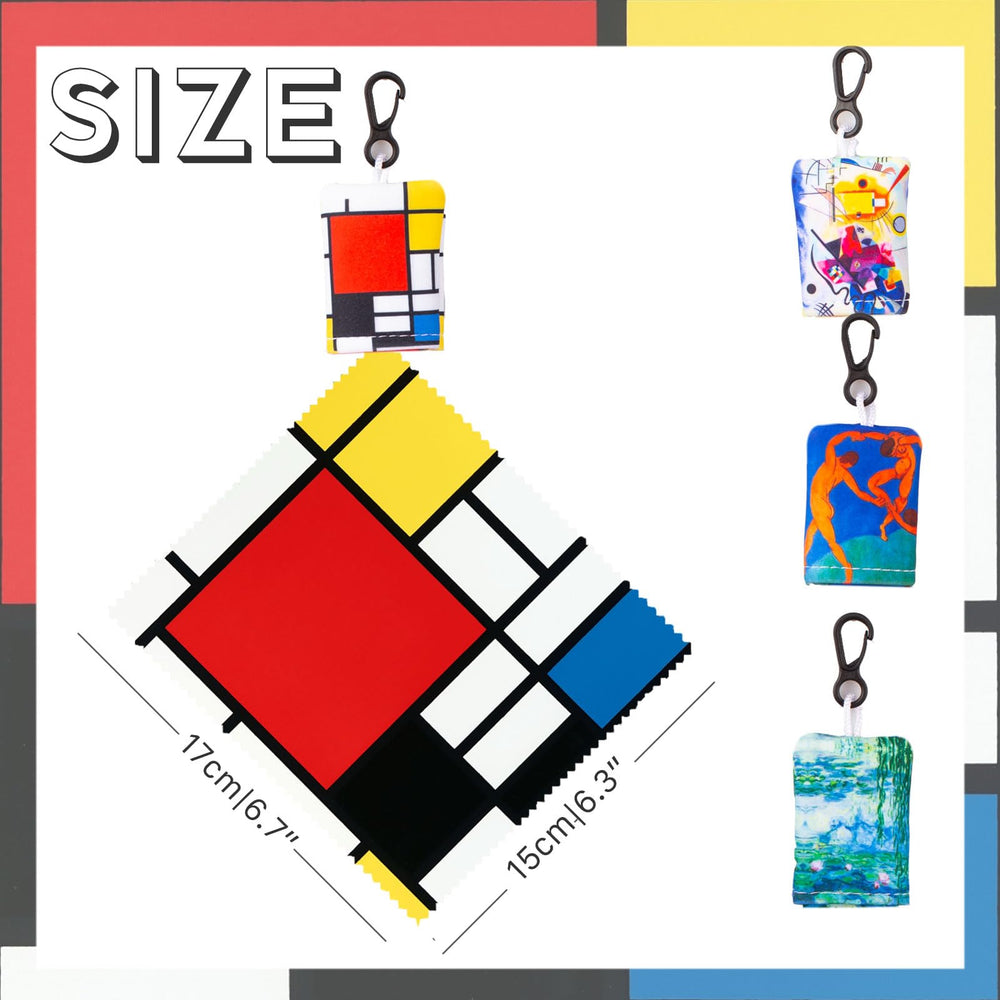 Seabbo Matisse Dance cleaning cloth for gentle lens care and elegance