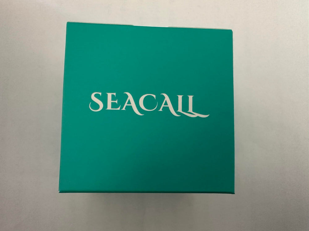 Seacall box and label highlight fragrance-free formula.