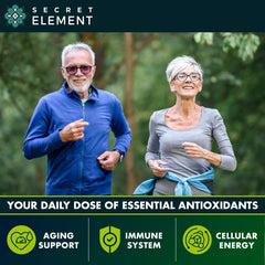 Secret Element Citrus Bergamot bottle side shot highlights standardized polyphenols