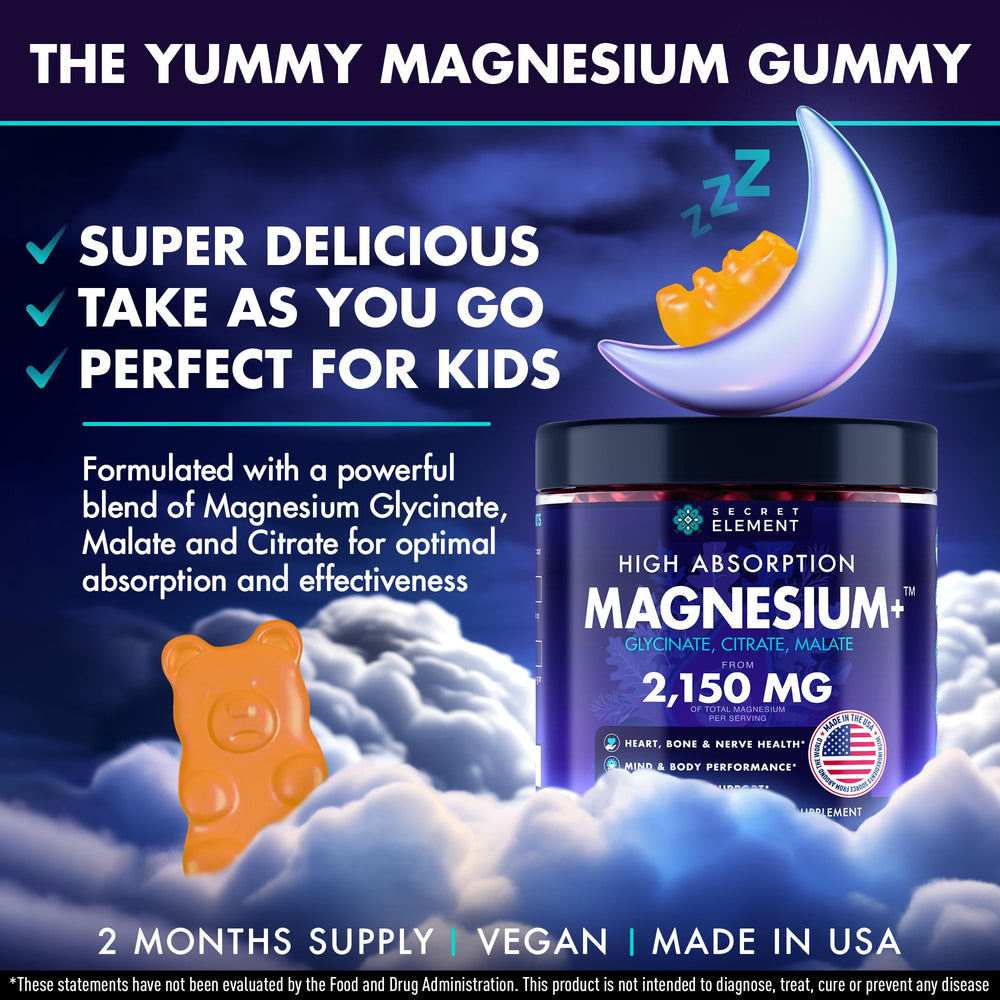 Secret Element gummies orange bottle pour demonstrates convenient daily serving