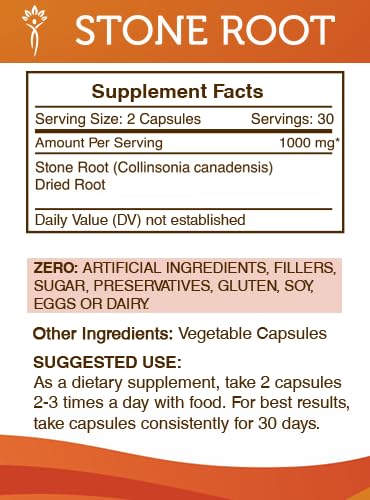 Secrets of the Tribe Stone Root dried root showing natural plant origin and purity.