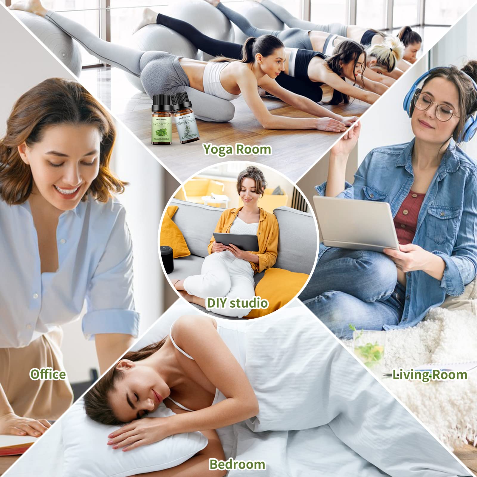 Sedbuwza aroma para yoga y spa en casa