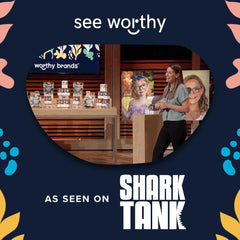 See Worthy Sea Eye Patch worn on face shows one-size fit for kids and adults