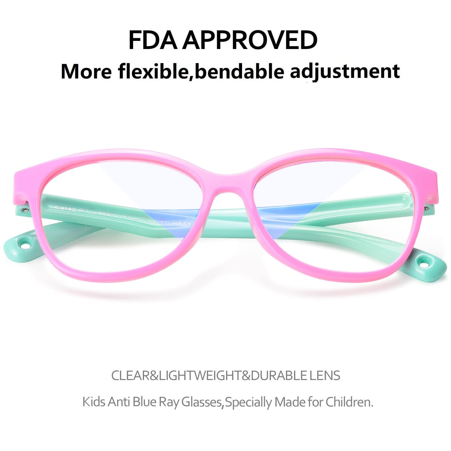 Marco TR90 ultraligero SEEAFUN para niños flexibilidad