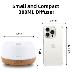 SEEDSEEL diffuser showing 7-color LED lighting for ambience