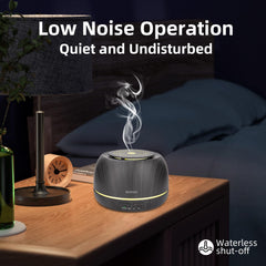 SEEDSEEL diffuser in a bedroom creating restful ambience