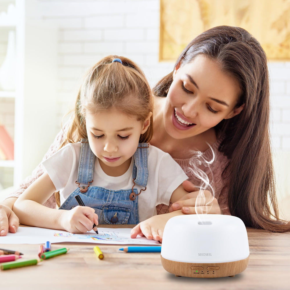 SEEDSEEL diffuser in a modern minimalist design fits any decor