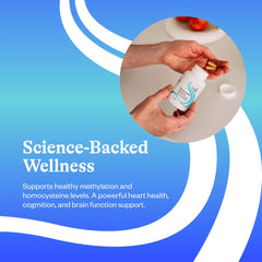 Betaine TMG included bottle highlight in Seeking Health formula for methylation support