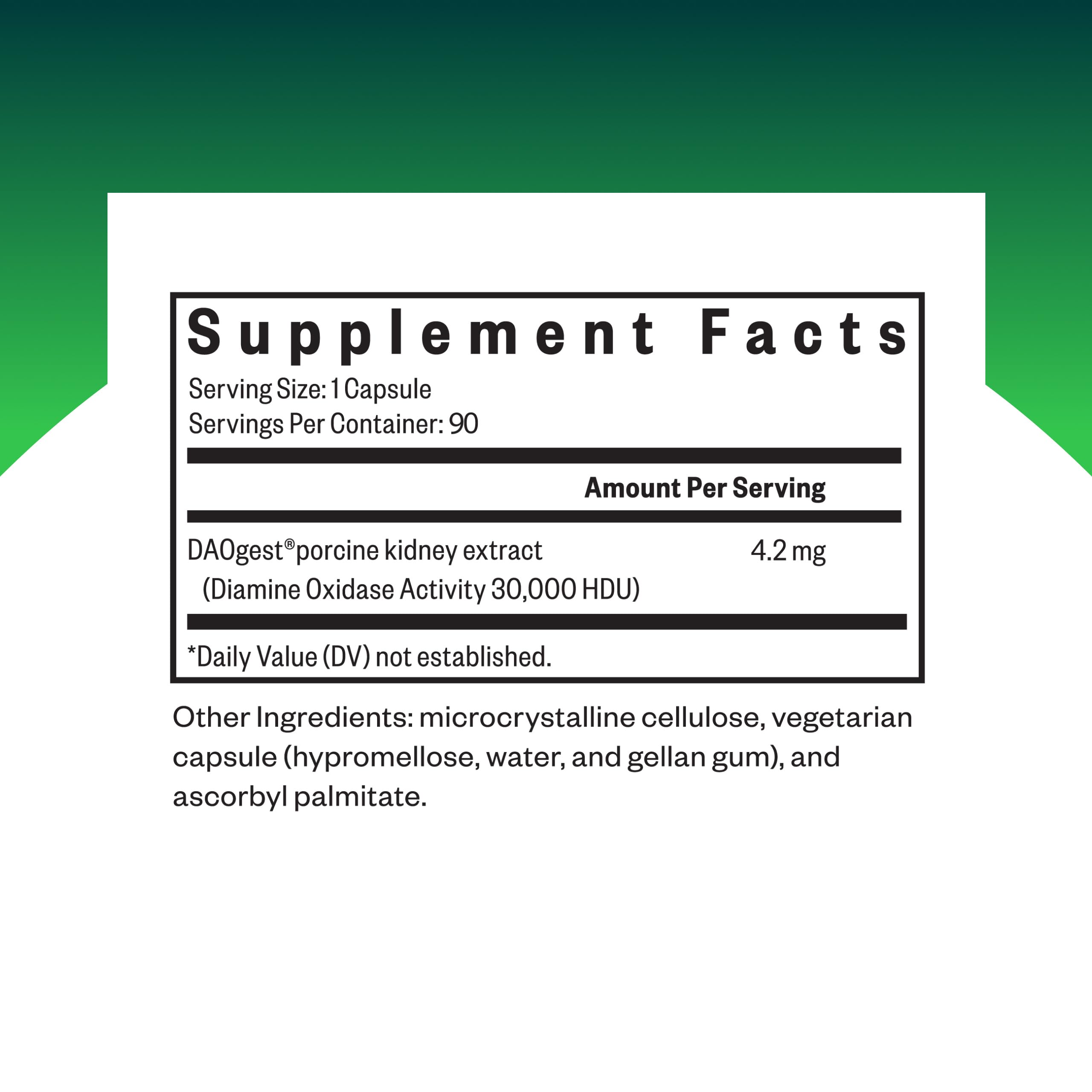 Seeking Health DAO Enzyme capsules arranged for convenient digestive support