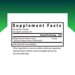 Seeking Health DAO Enzyme capsules ready for fast digestion support.