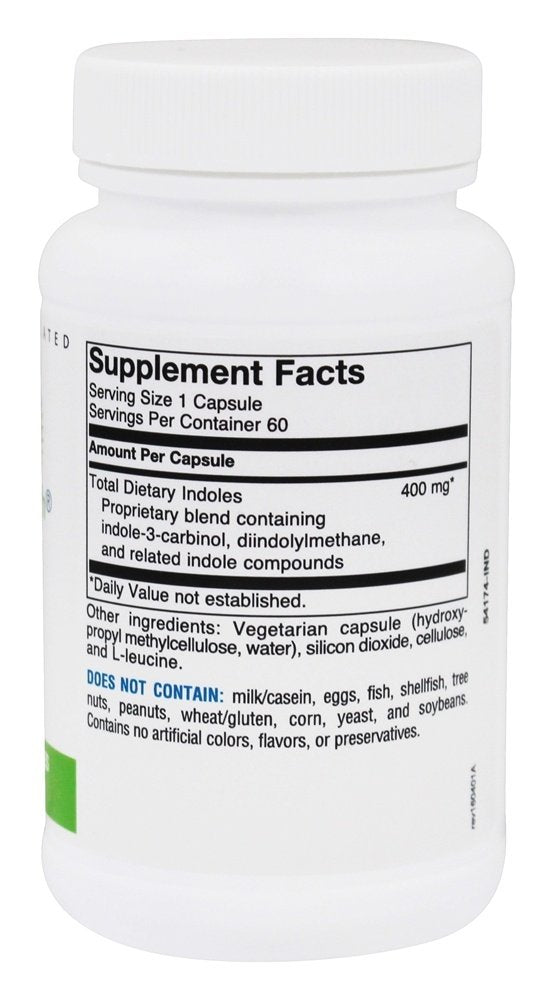 Seeking Health DIM & I3C ingredients highlight allergen-friendly metabolism support.