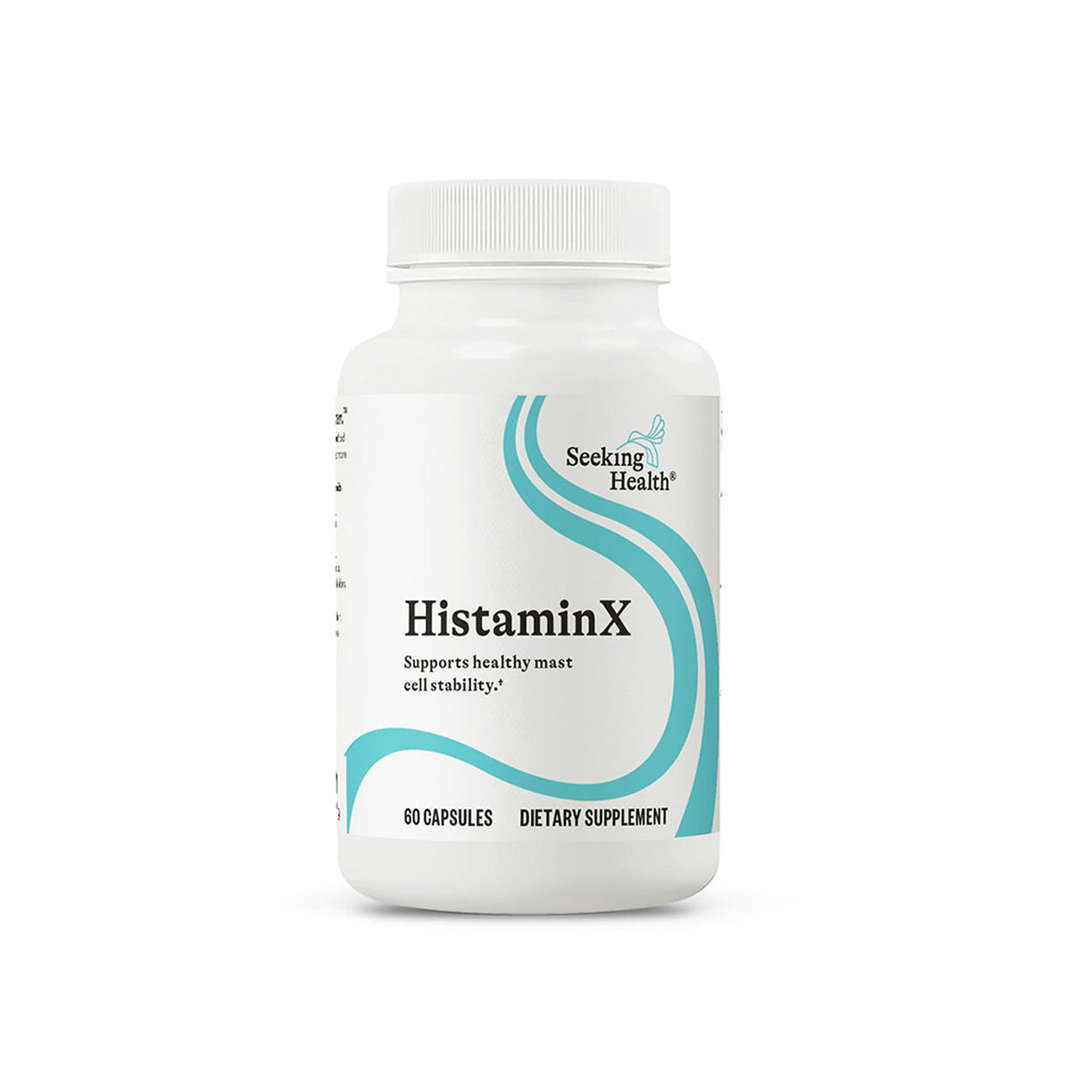 Seeking Health HistaminX bottle with capsules for immune support