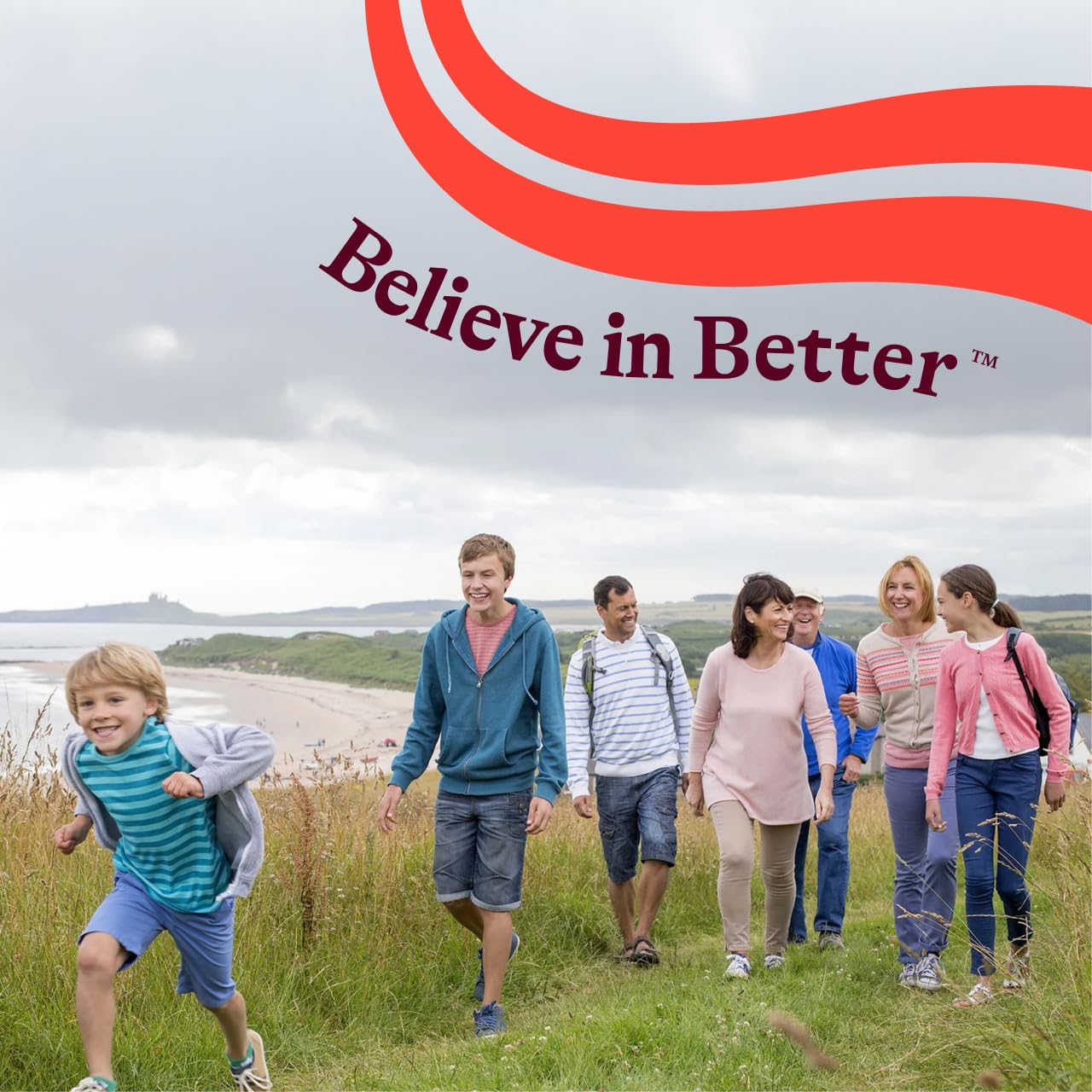 Brand logo and product name convey trust and quality in a vitamin B12 complex