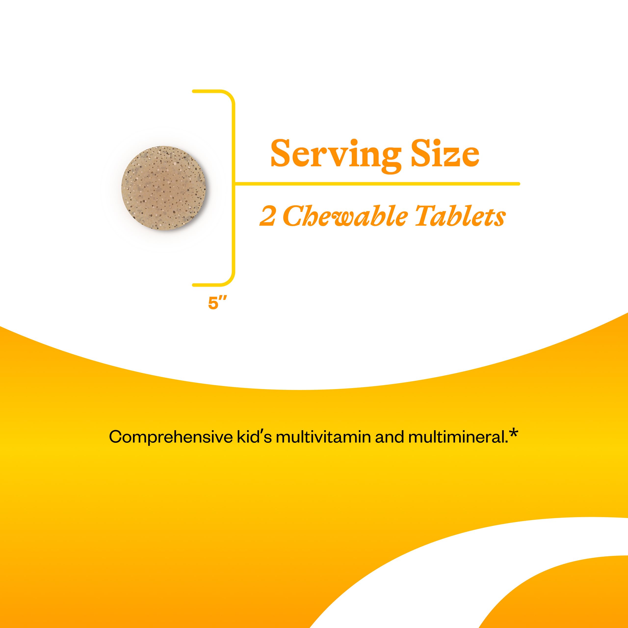 Seeking Health Kids Multivitamin Chewable MF folinic acid for gentle methylation support.