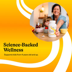 Seeking Health Kids Multivitamin Chewable MF vision-support image with lutein and zeaxanthin.