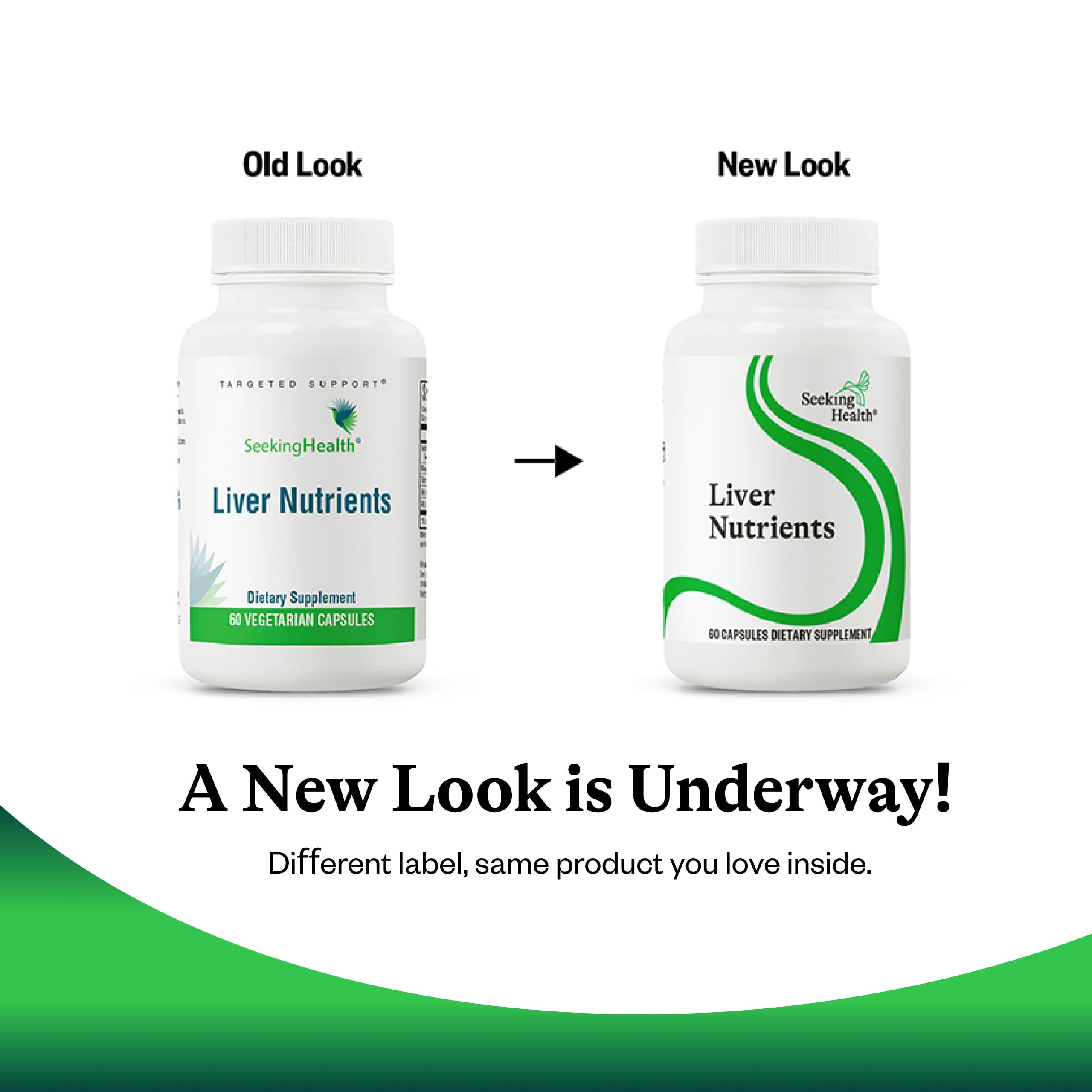 Seeking Health Liver Nutrients label and seal reflect quality and safety standards