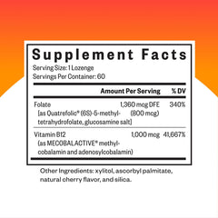 Seeking Health lozenge closeup bottle—easy-to-take daily supplement for focus.