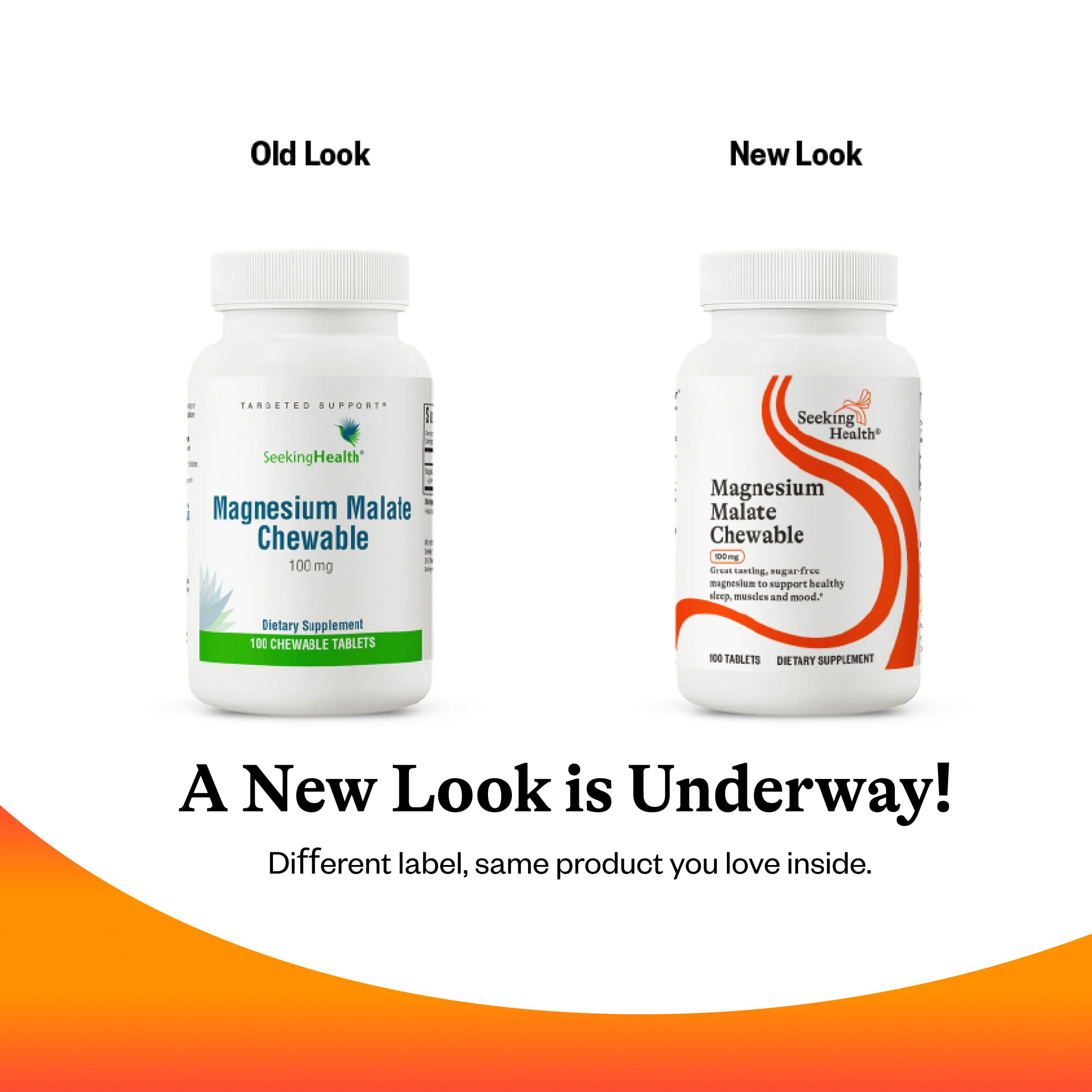 A visual showing muscle and nerve support from Seeking Health magnesium malate.