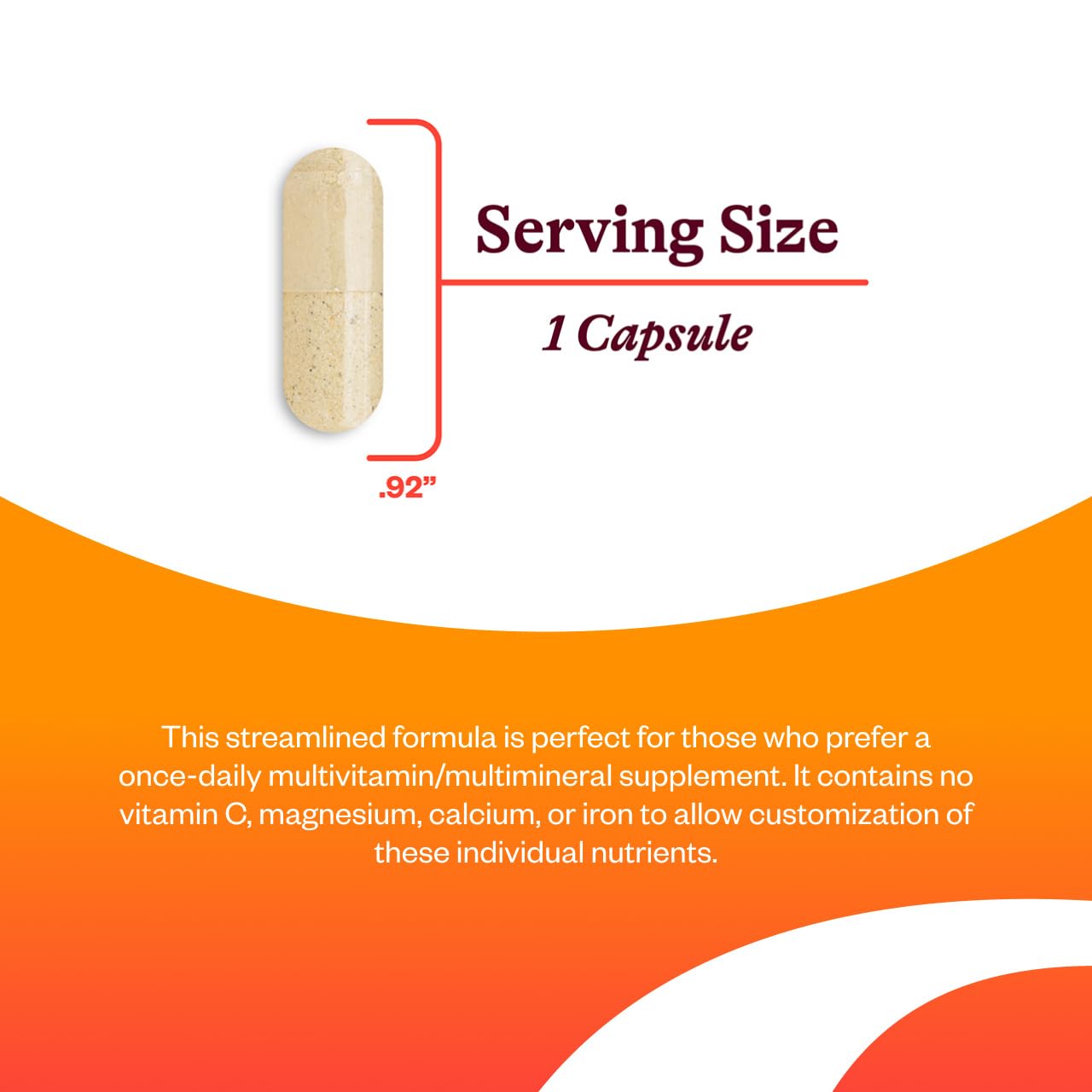 Seeking Health Multivitamin One daily-dose pills shown for routine use