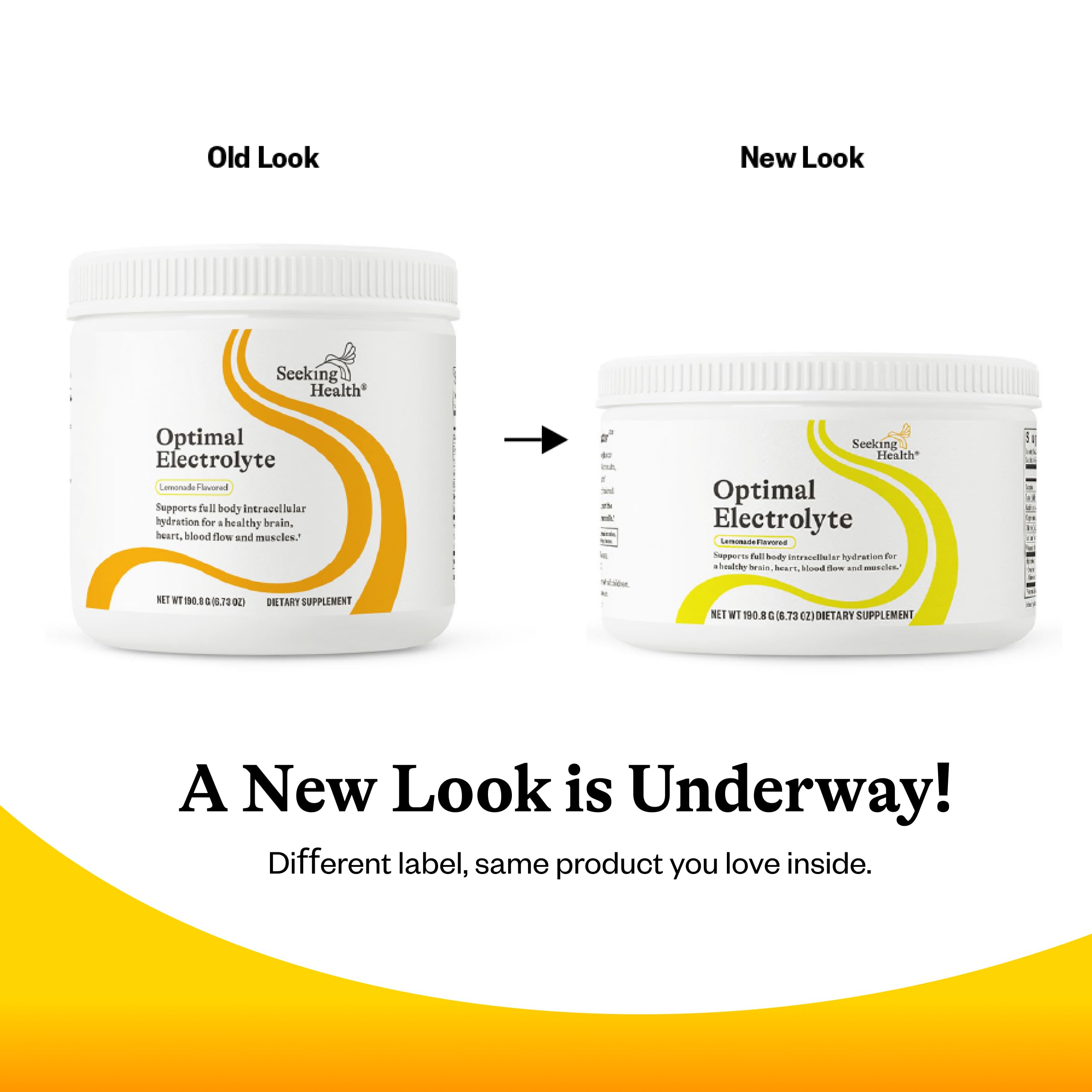 Seeking Health Optimal Electrolyte open bottle shows seal and powder