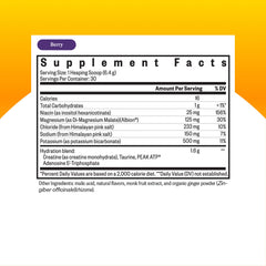 Seeking Health Optimal Electrolyte Powder Berry scoop dispensing for easy mixing