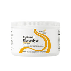 Seeking Health Optimal Electrolyte Powder orange tub front for hydration support