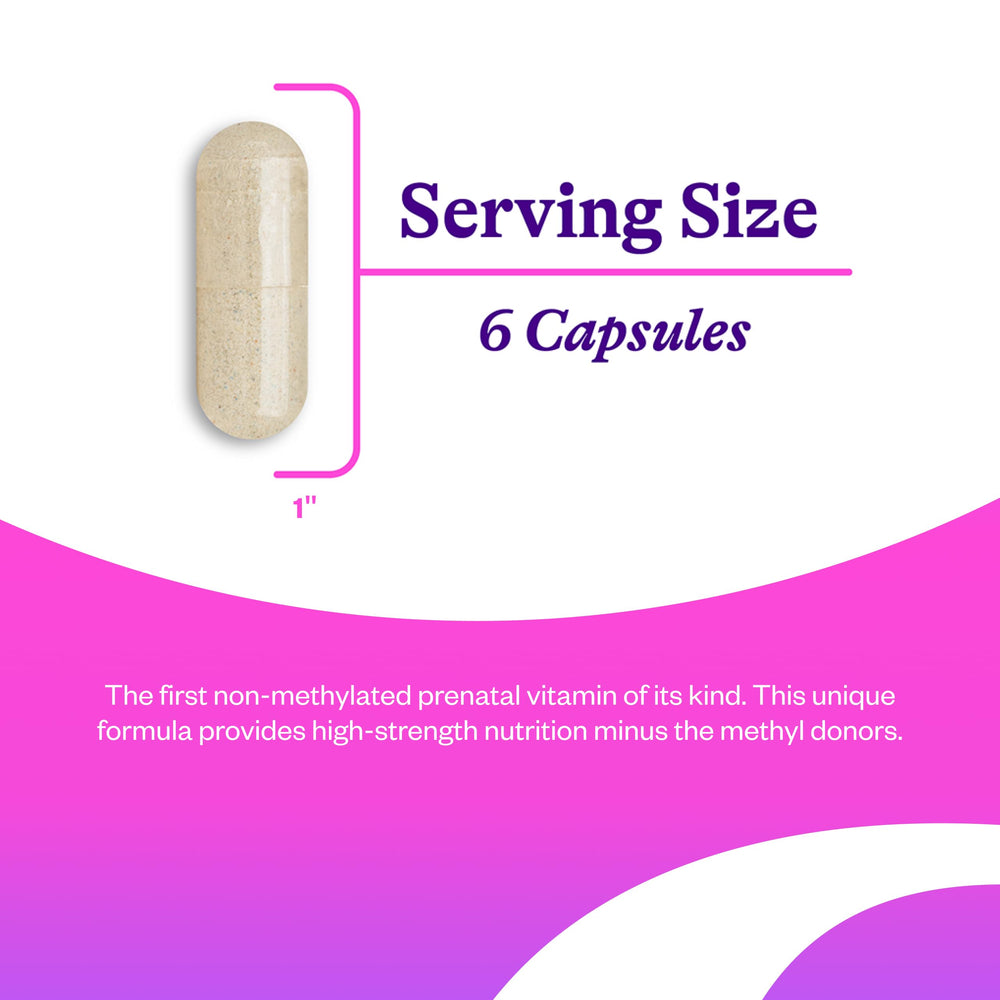 Ginger ingredient cue on Seeking Health Optimal Prenatal MF packaging.