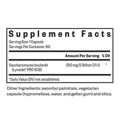Seeking Health Saccharomyces boulardii capsules designed for travel and on-the-go use