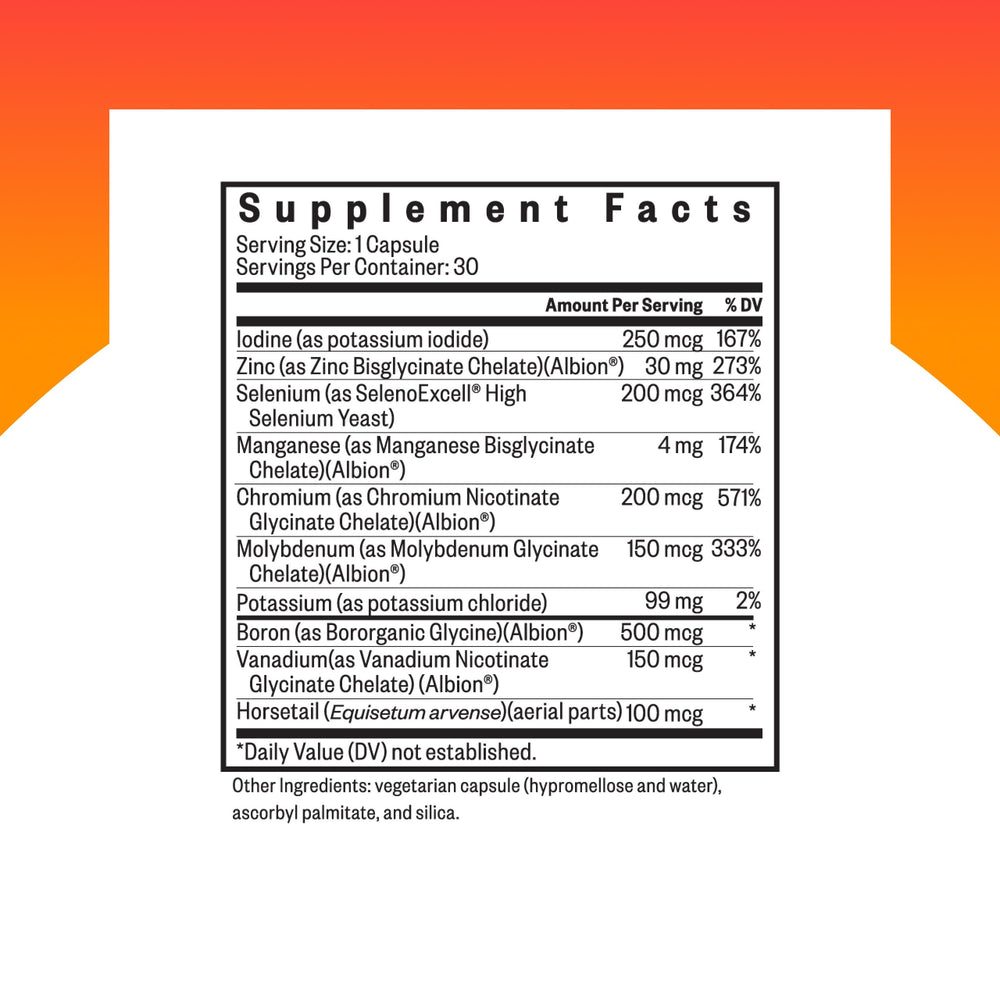 Capsules close-up showing easy-to-swallow form for daily use.