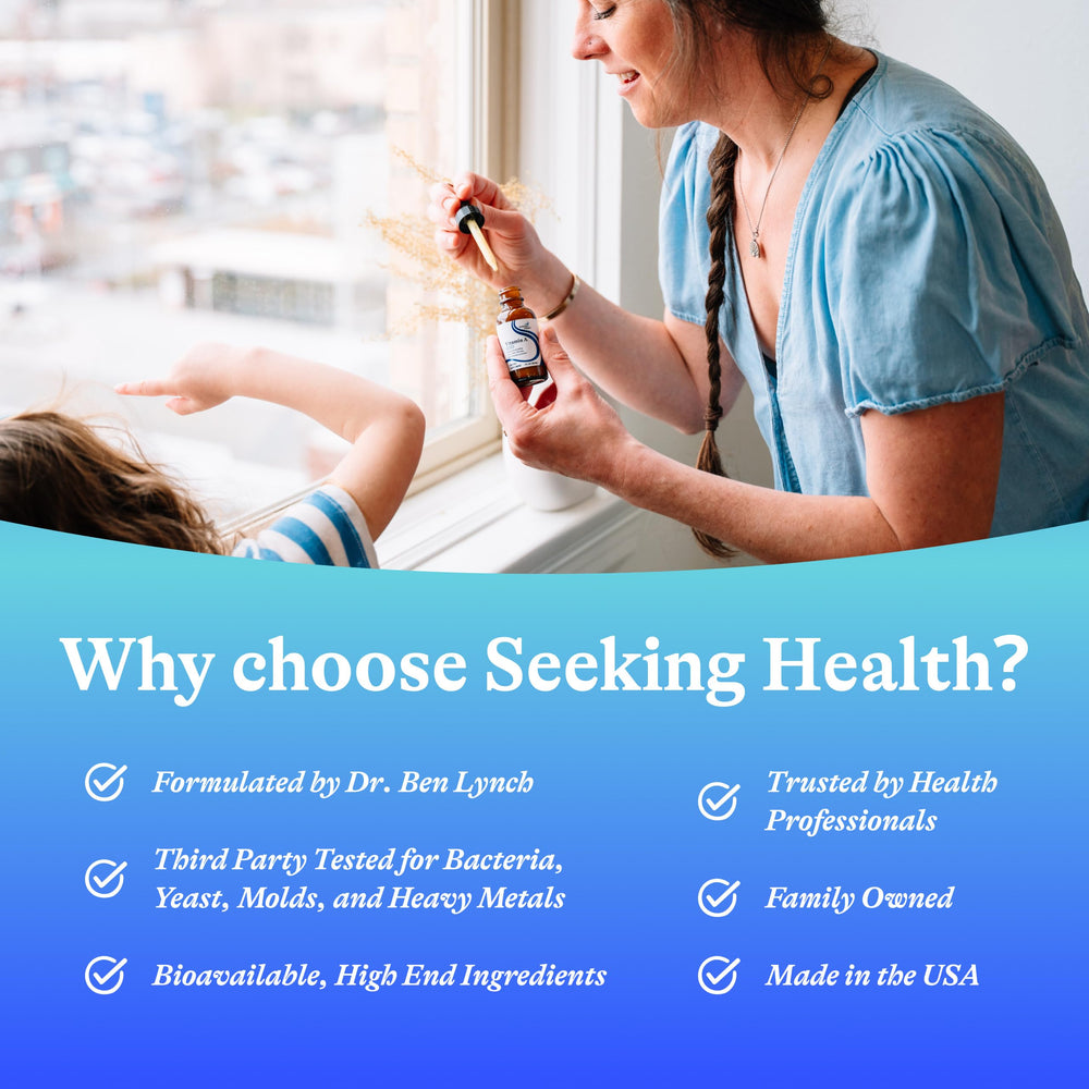 Gluten-free formulation of Seeking Health Vitamin A Drops