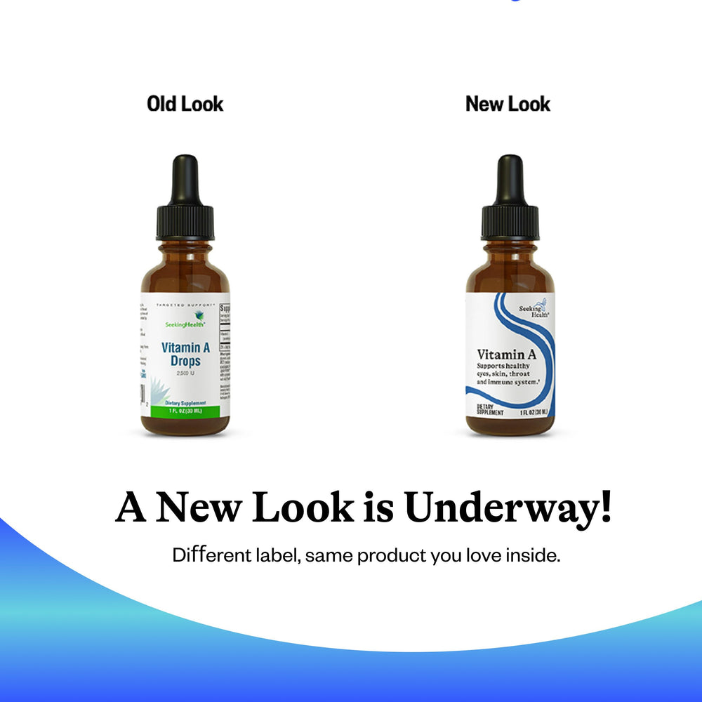 Soy-free formula of Seeking Health Vitamin A Drops