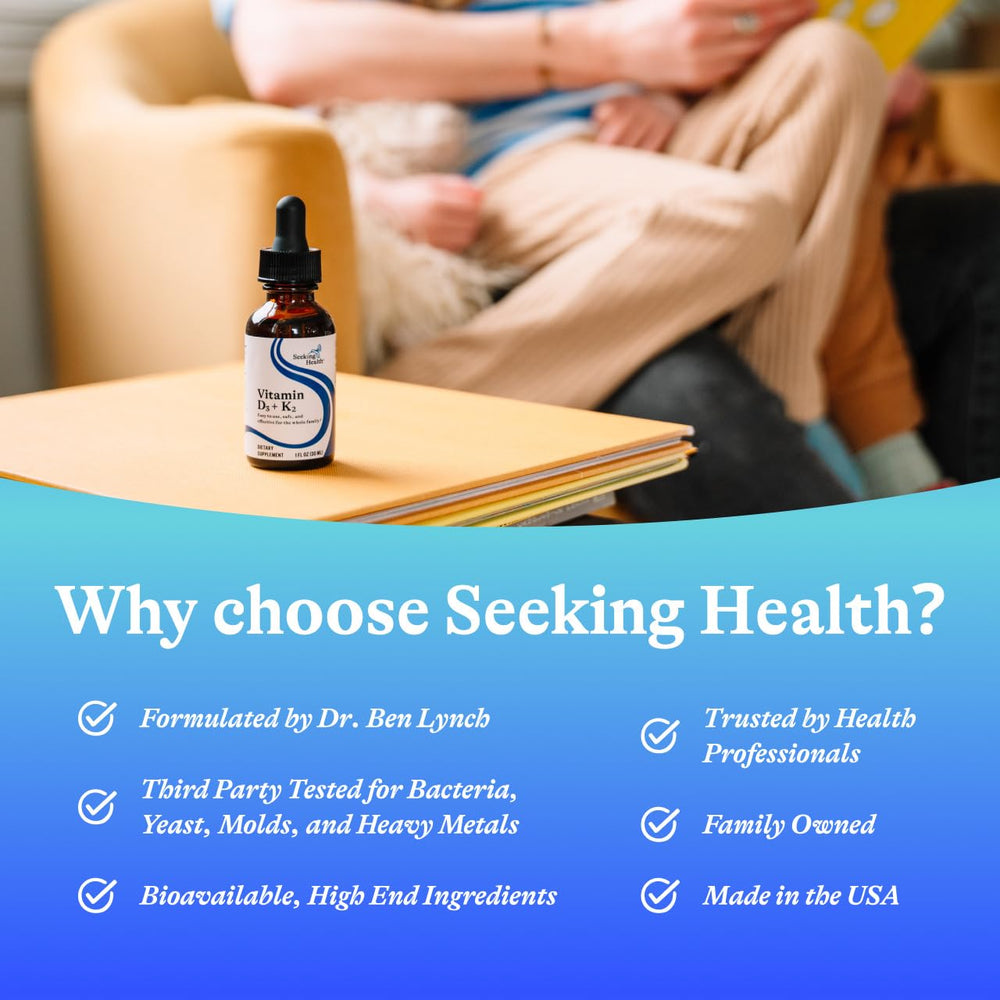 Seeking Health may support immune function with D3 and K2
