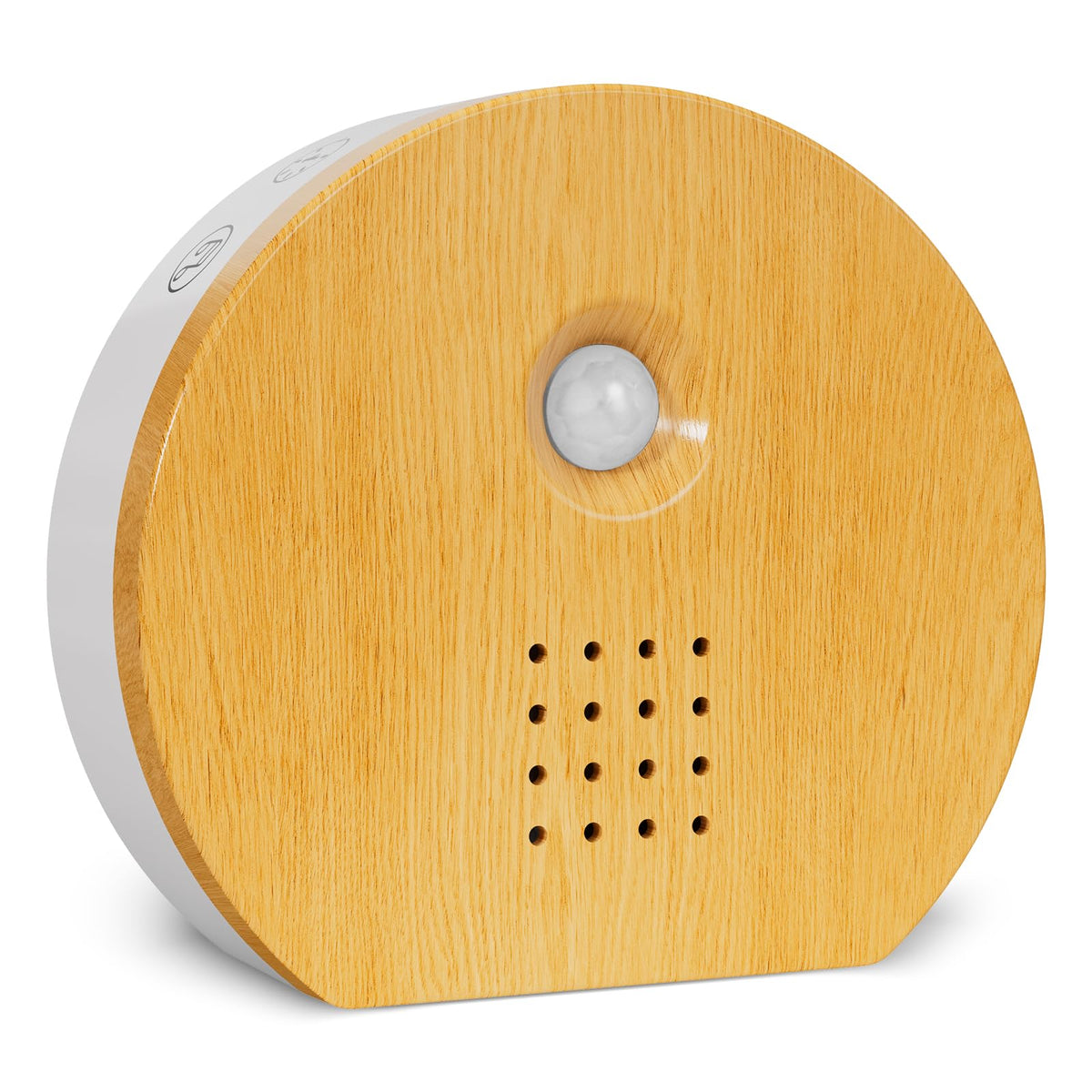 Seektain Birdybox front view promotes bathroom relaxation with natural chirping.