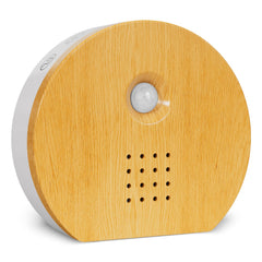 Seektain Birdybox front view promotes bathroom relaxation with natural chirping.