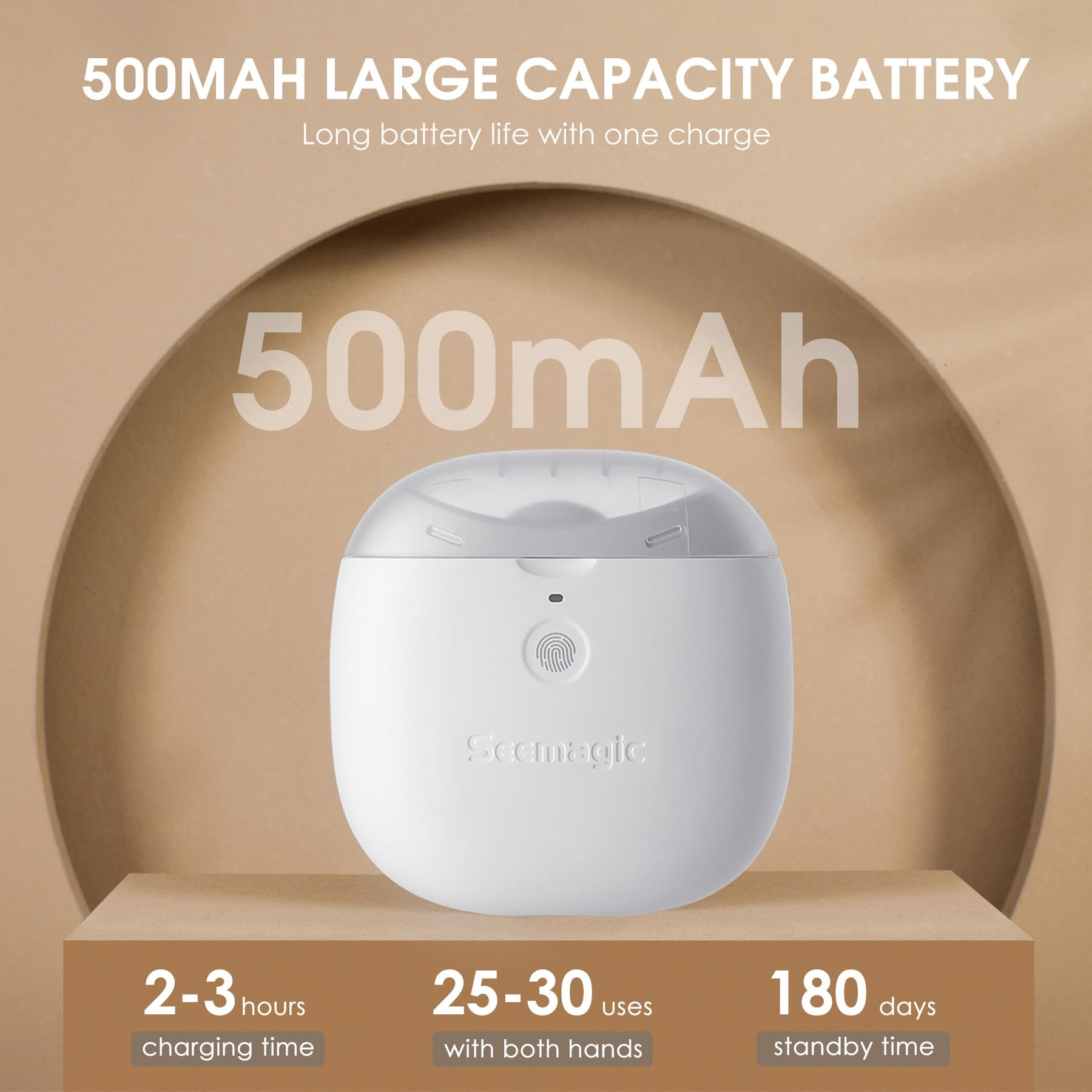 Seemagic USB Type-C charging port for easy power ups