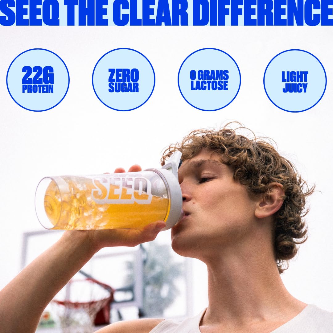 SEEQ Strawberry Lemonade packet close-up highlighting refreshing option