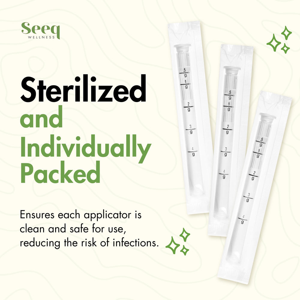 Seeq Wellness made in USA label on the applicator box