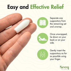 Seeq Wellness usage scenario demonstrates discreet insertion and gentle lubrication