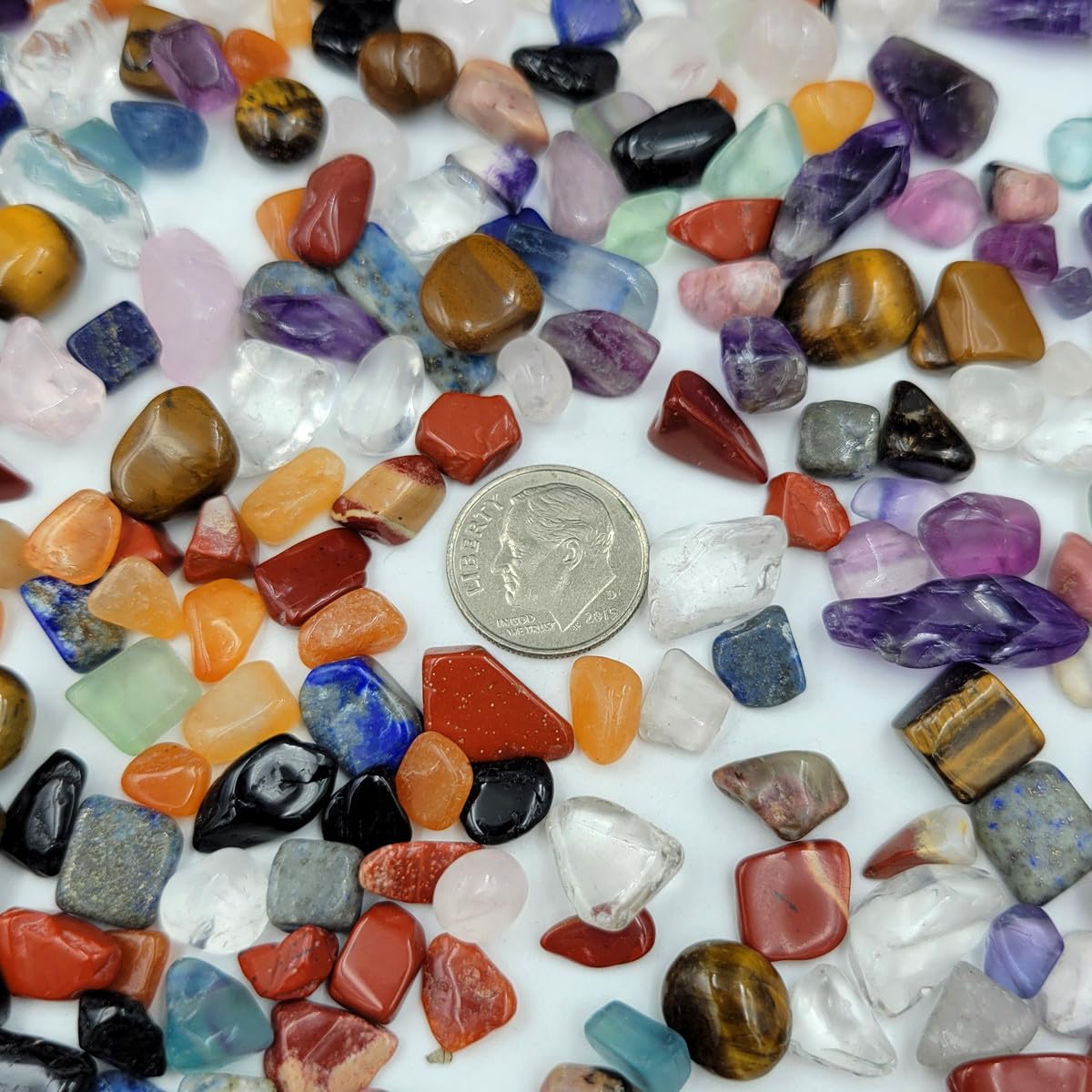 SeeuFun black tourmaline chip crystal for focus and protection