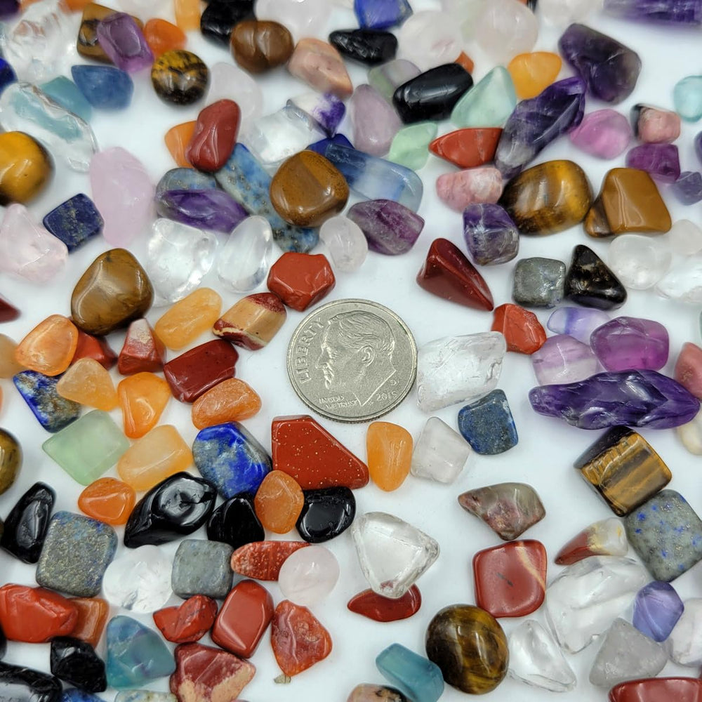 SeeuFun black tourmaline chip crystal for focus and protection