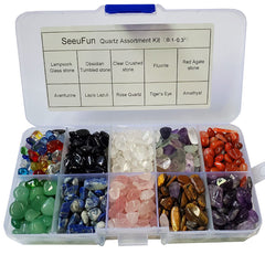 SeeuFun fluorite mini chips support focus and meditation.