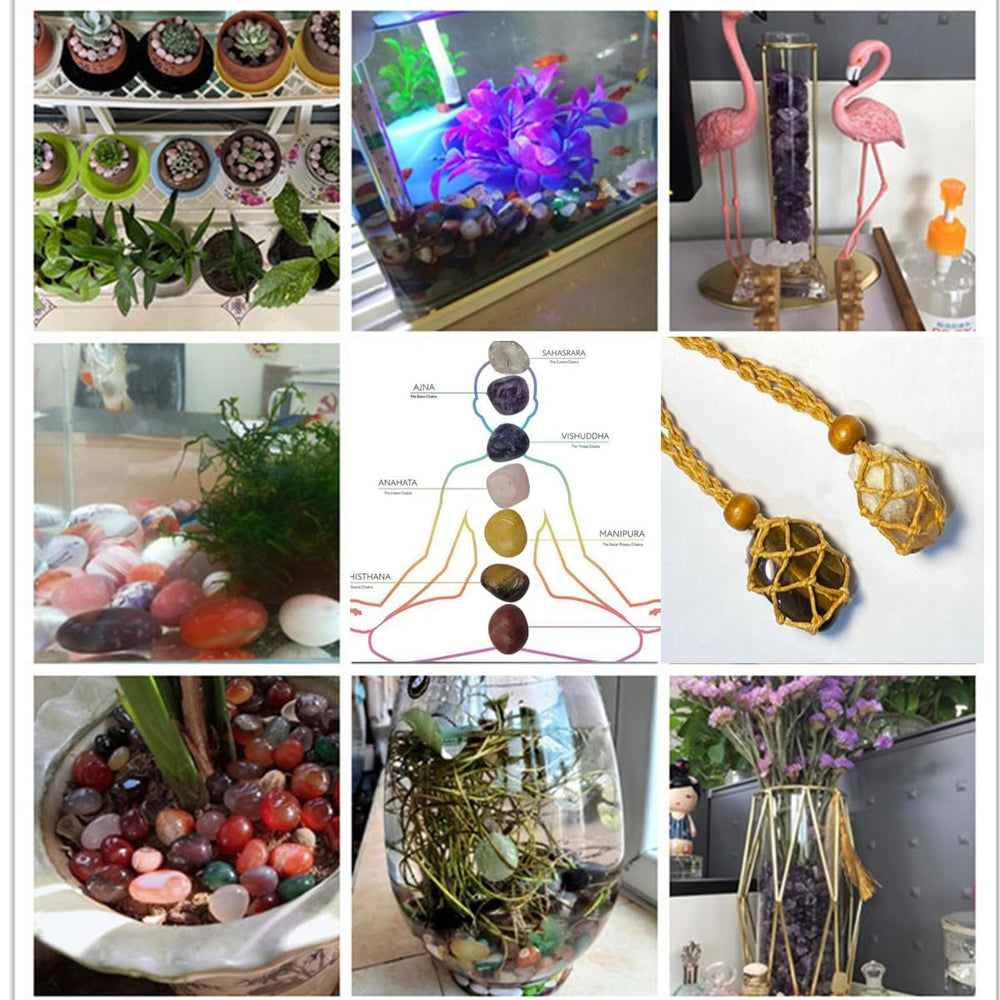 SeeuFun crystal stones collection for education, crafts, and home decor