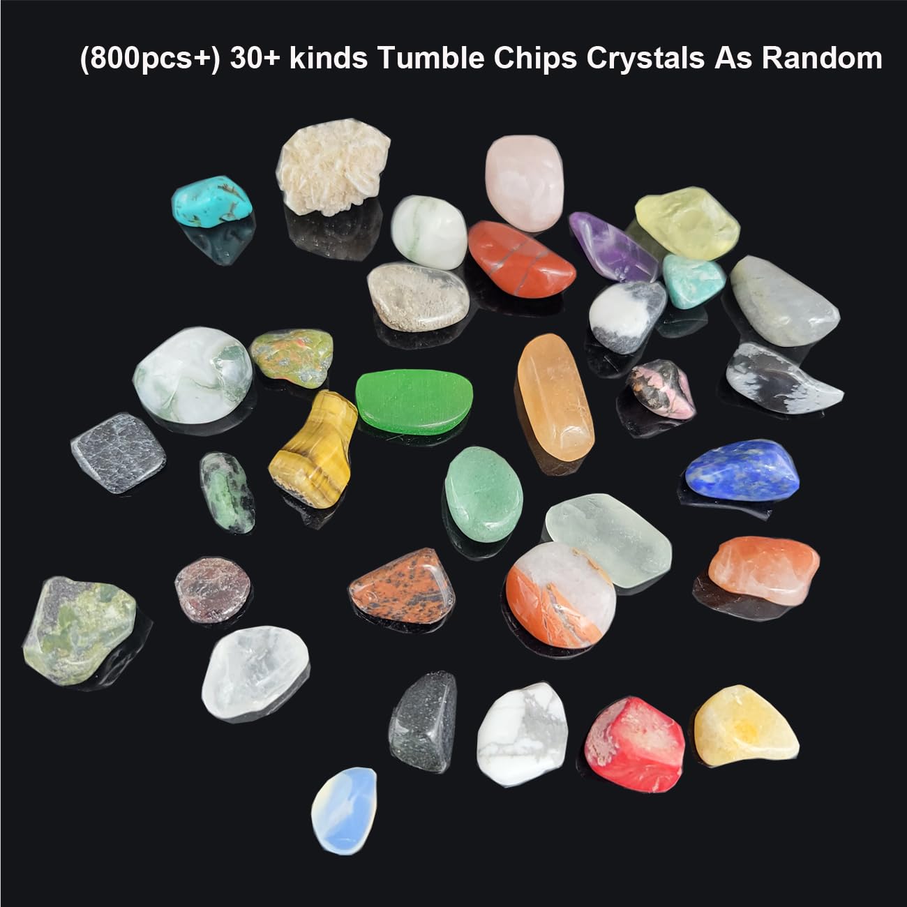 SeeuFun rose quartz chips for calming craft projects and decorative tumbling